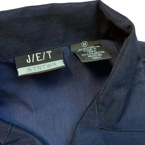 J/E/T Strtwr Texas Hold ‘Em Cards Deck Poker Button Down at Shirt Medium - Picture 4 of 8